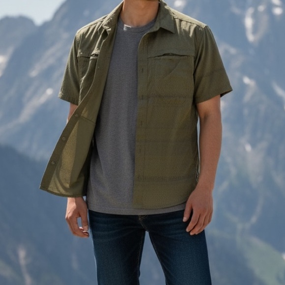 REI Other - REI Sahara Shirt, Olive Green, Small, EUC